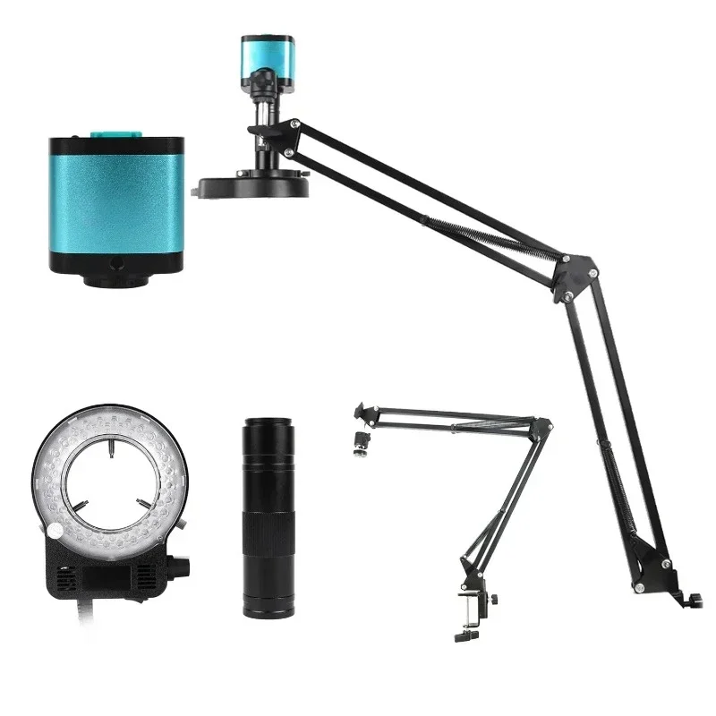 Diy Electronics Microscope - 4K電子デジタル顕微鏡カメラ HDMI USBインターフェース 150倍レンズ フレキシブルスタンド 人気販売中