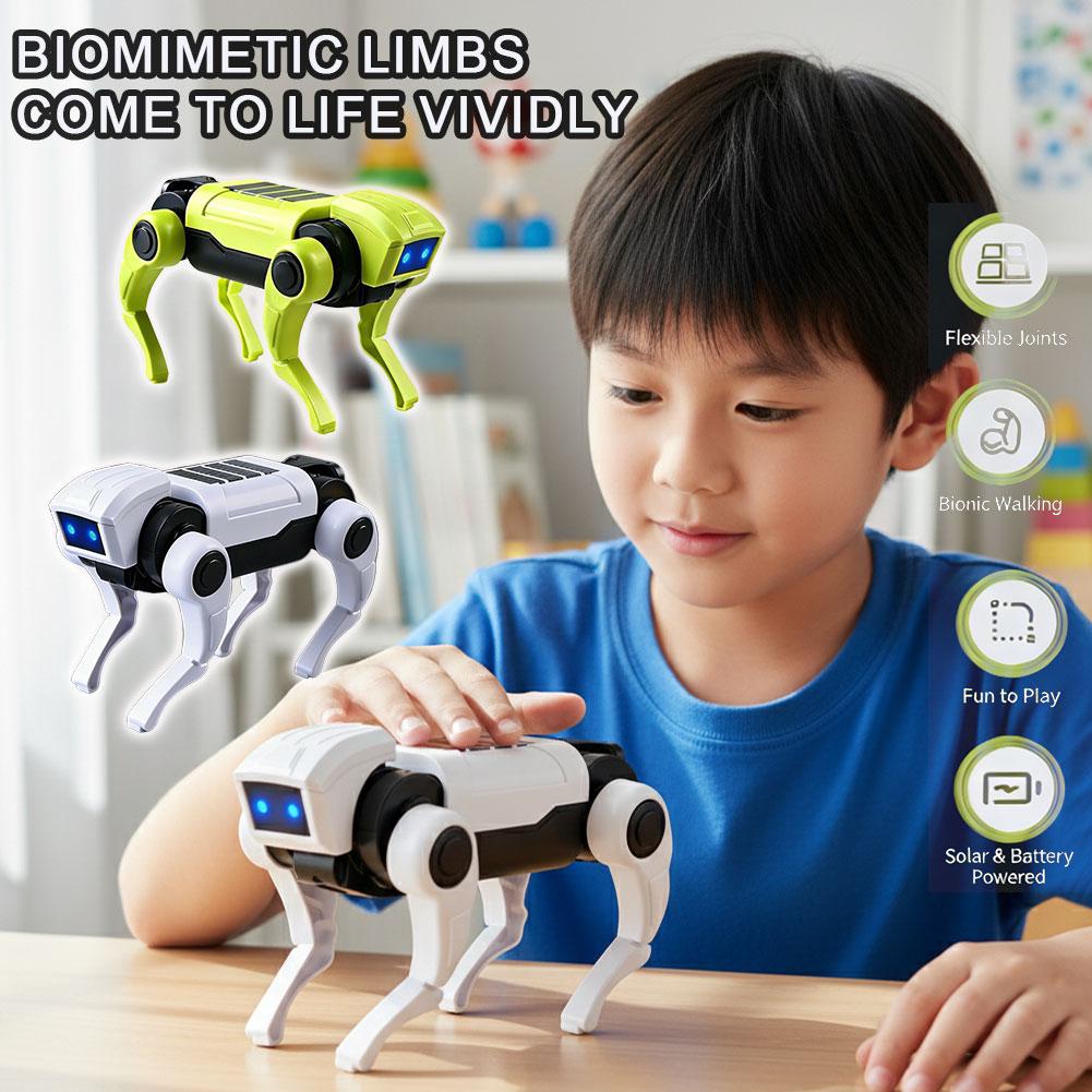 Diy Electronics For Kids - DIY 組み立て RC ロボット犬のおもちゃリモコン機械ロボットキット科学教育モデル電気セットギフト男の子子供のための