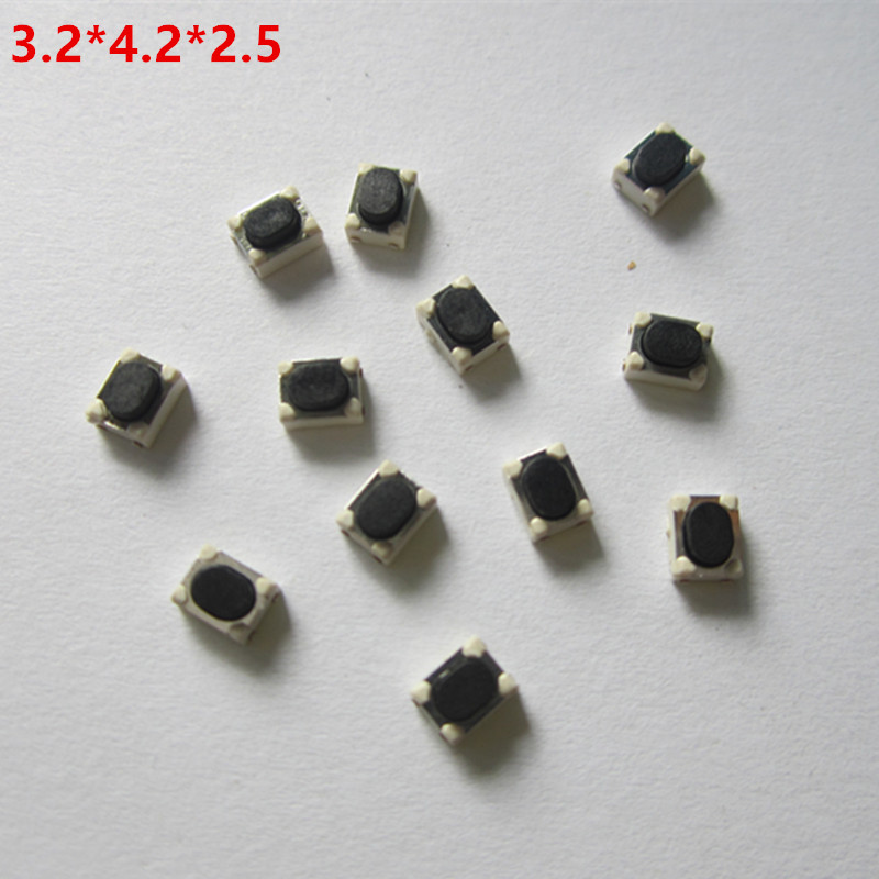 Push Button Tactile - 20 個 3.2*4.2*2.5 マイクロスイッチ自動キーボタンスイッチ触覚プッシュボタン車のキースイッチボタンシボレークルーズ用