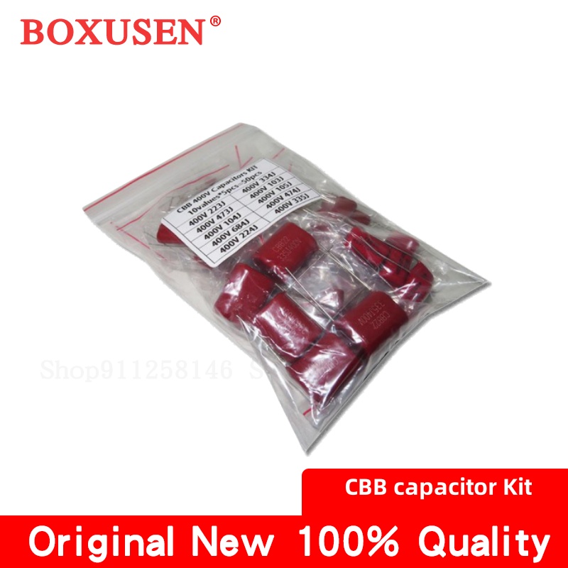 Capacitor Kit Assortment - 10 値 * 5 個 =
