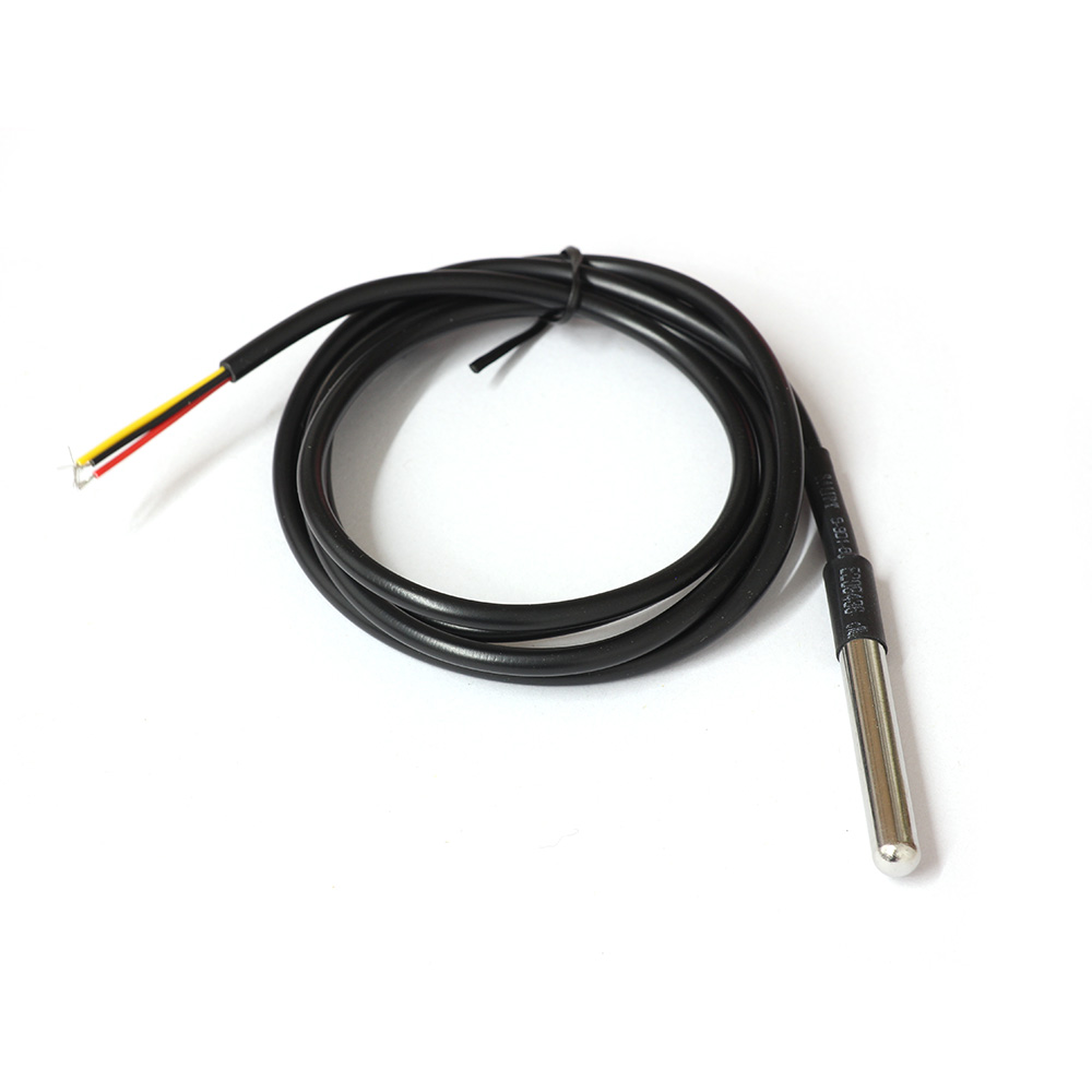 Ds18B20 Temperature Sensor - DS18B20 防水デジタル温度計センサー ステンレス鋼プローブ温度モジュール Arduino ESP32 ESP8266用