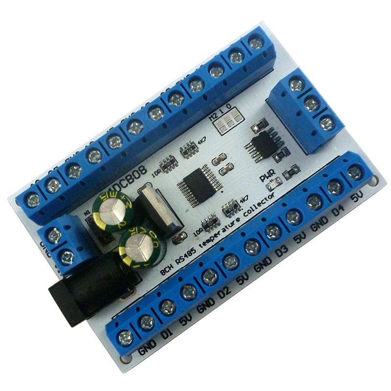 Ds18B20 Temperature Sensor - Eletechup-温度制御センサー,デジタルモジュール,modbus,rs18b20,rs485,plc,r4dcb08
