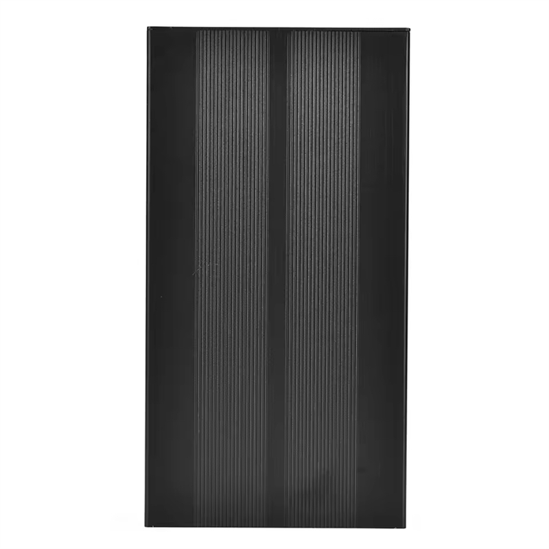 Diy Enclosure For Electronics - A84X-アルミニウム合金電子ケースエンクロージャ、DIY サンドブラックプロジェクトボックス 55X106x200mm 保護ケース
