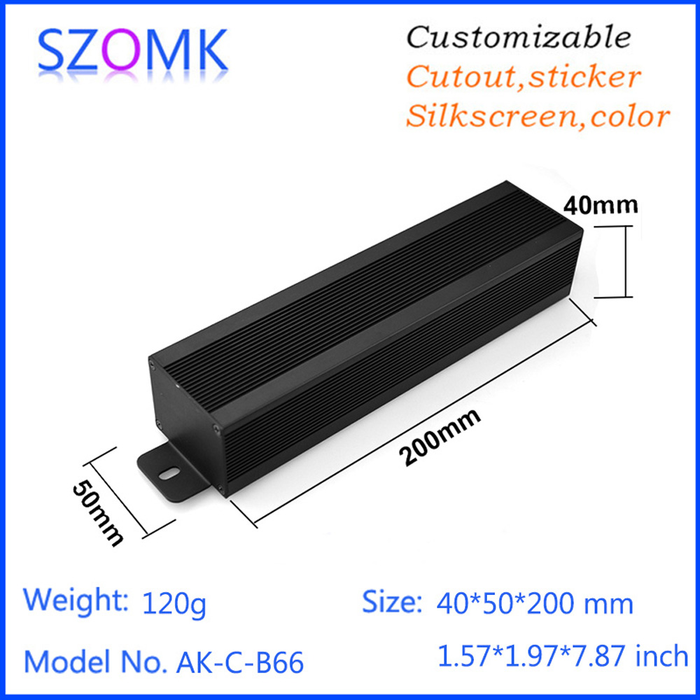 Diy Enclosure For Electronics - 1 ピース 40*50*200 ミリメートルアルミボックスエンクロージャエレクトロニクス DIY ボックス