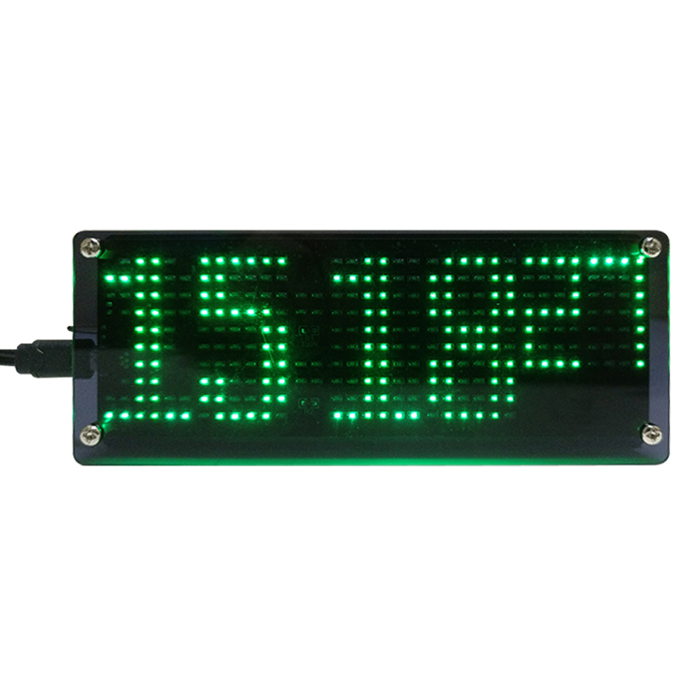 Diy Electronics For Kids - DIY デジタルドットマトリックス時計電子キット LED 照明 DIY はんだ付け練習学習部品プロジェクト