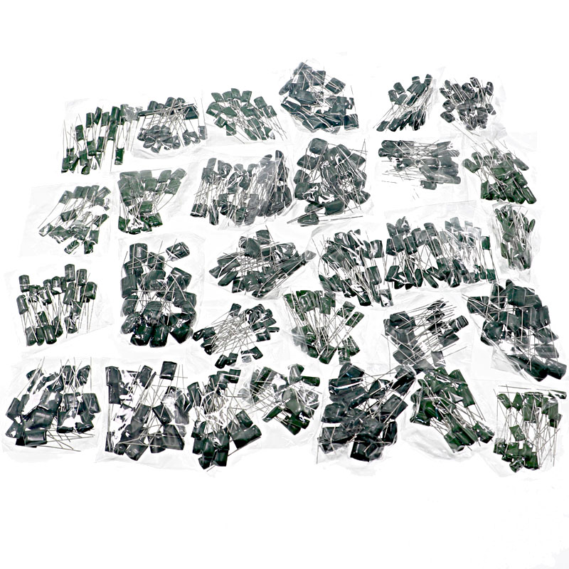 Capacitor Kit Assortment - マイラーフィルムコンデンサの品揃えキット,620ピース/ロット31値x 20個,100v,2a102j-2a822j,非常に便利で実用的