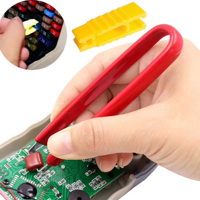 Ic Chip Puller - 車のヒューズクリップ自動車用ヒューズプラーICチップ抽出機クリップDIPカプセル化抽出修理ツールROM除去プラー