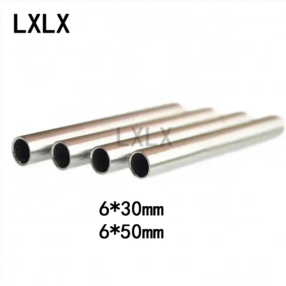 Ds18B20 Temperature Sensor - 20個の温度センサーpt100ds18b20,ステンレス鋼スリーブ,6x50 6x30mm,ブラインドチューブ保護