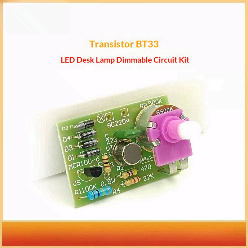 トランジスタBT33デスクランプ調光回路キット、電子製造DI - Diy Electronics Desk のレビューと価格