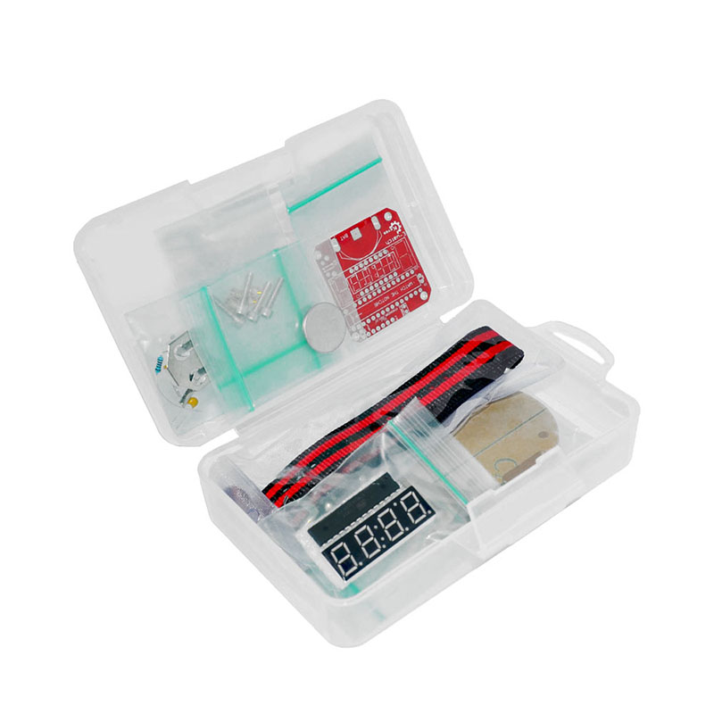電子時計部品学習ハードウェアアセンブリをベースにしたシングル - Learn Diy Electronics のレビューと価格
