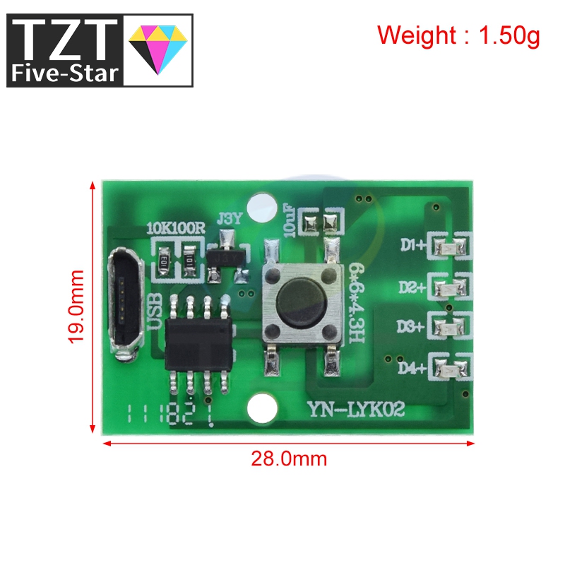 1/5 個懐中電灯ドライバーボードヘッドライト DIY 電子 - Diy Electronics Desk のレビューと価格