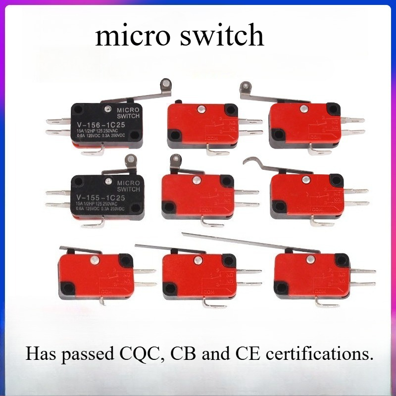 5 個トラベルリミットスイッチマイクロスイッチ自己リセット式 - Push Button Tactile のレビューと価格