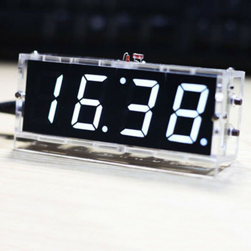 4ビットデジタル時計キット光制御温度日付表示DIY電子機器セ - Diy Electronics Desk のレビューと価格
