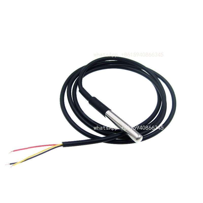 防水 18B20 温度プローブ温度センサーステンレス鋼パッケ - Ds18B20 Temperature Sensor のレビューと価格