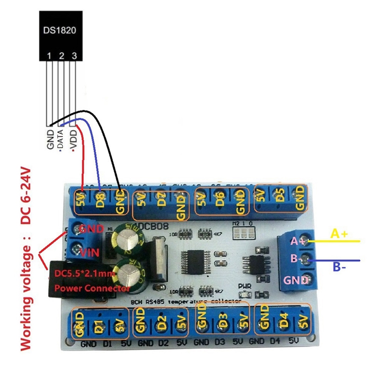 Eletechup-温度制御センサー,デジタルモジュール,m - Ds18B20 Temperature Sensor のレビューと価格