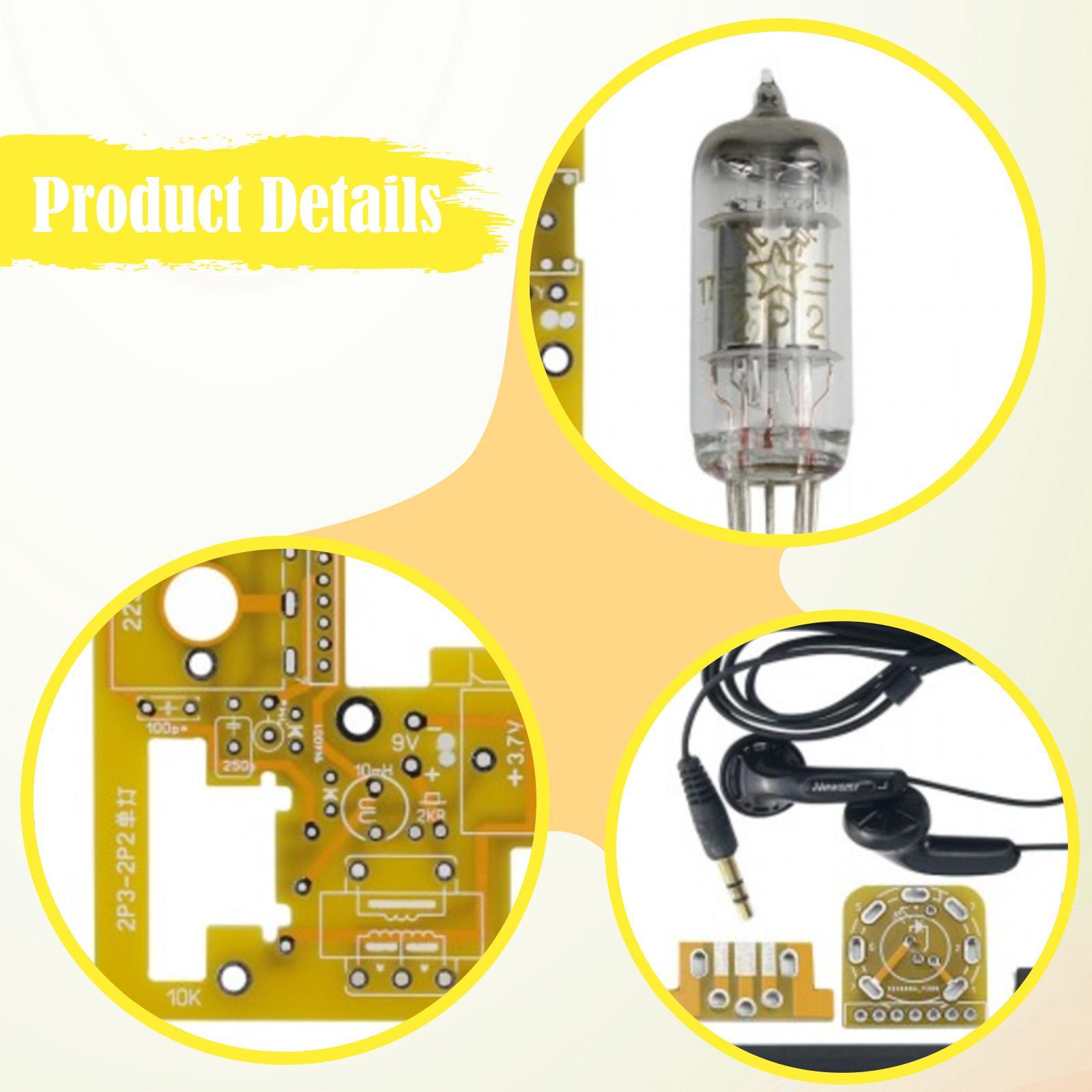 DIY シングルランプラジオボードキット 趣味学習や教育用の - Hobby Diy Electronics Kit のレビューと価格