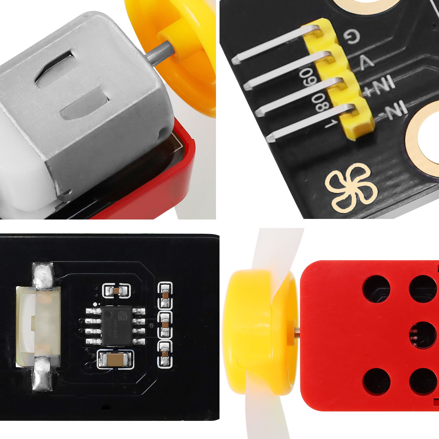 DC 3-6V 130 モーターファンモジュール Ardui - Diy Lego Electronics のレビューと価格