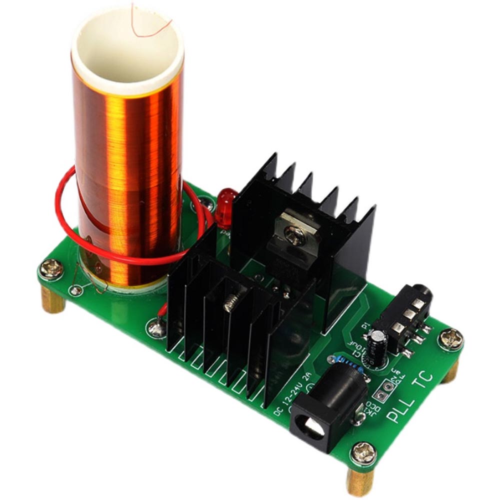 DIY電子テスラコイルキット 18V 2A 3.5mmオーデ - Diy Electronics Project のレビューと価格