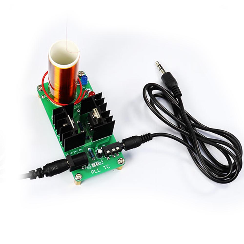 DIY電子テスラコイルキット 18V 2A 3.5mmオーデ - Diy Electronics Project のレビューと価格