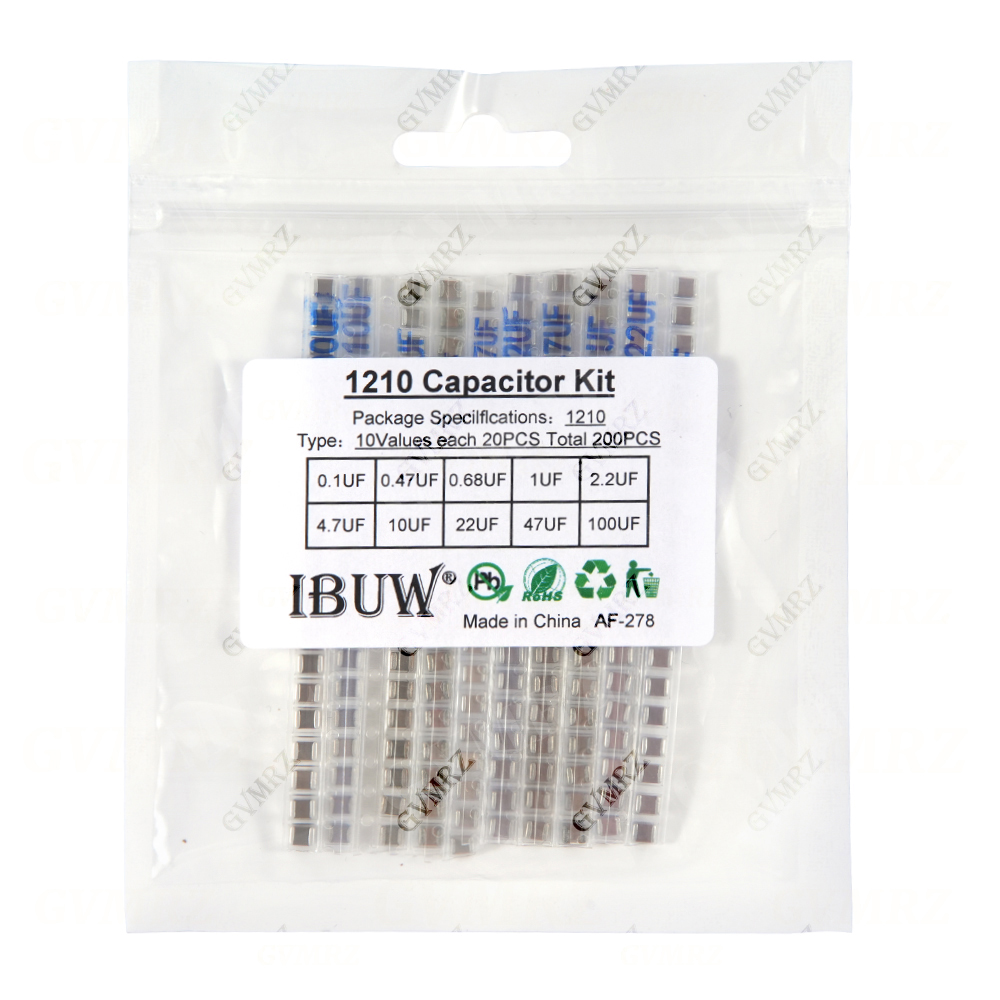 0402 0603 0805 1206 SMDセラミックコン - Capacitor Kit Assortment のレビューと価格