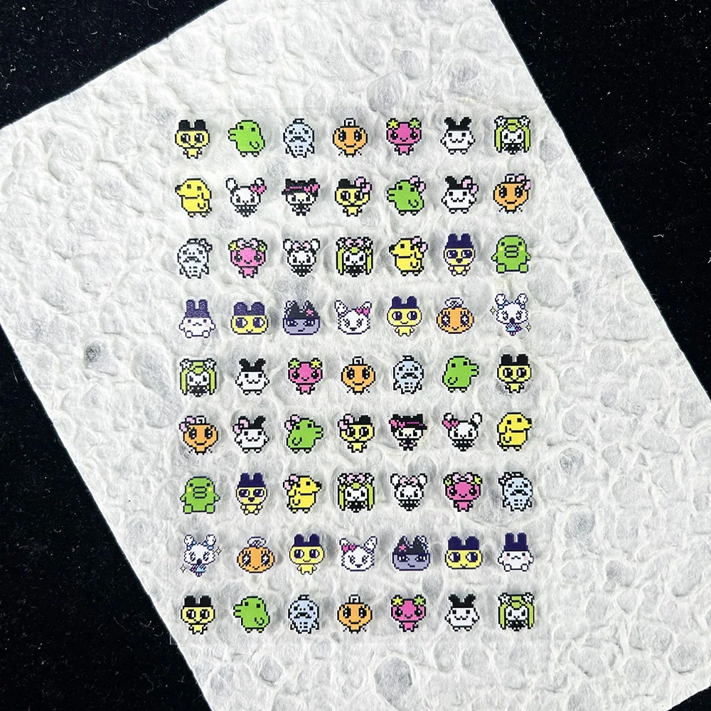 かわいいゲーム進化電子ペットステッカーネイルアートかわいい動 - Diy Electronics Game のレビューと価格