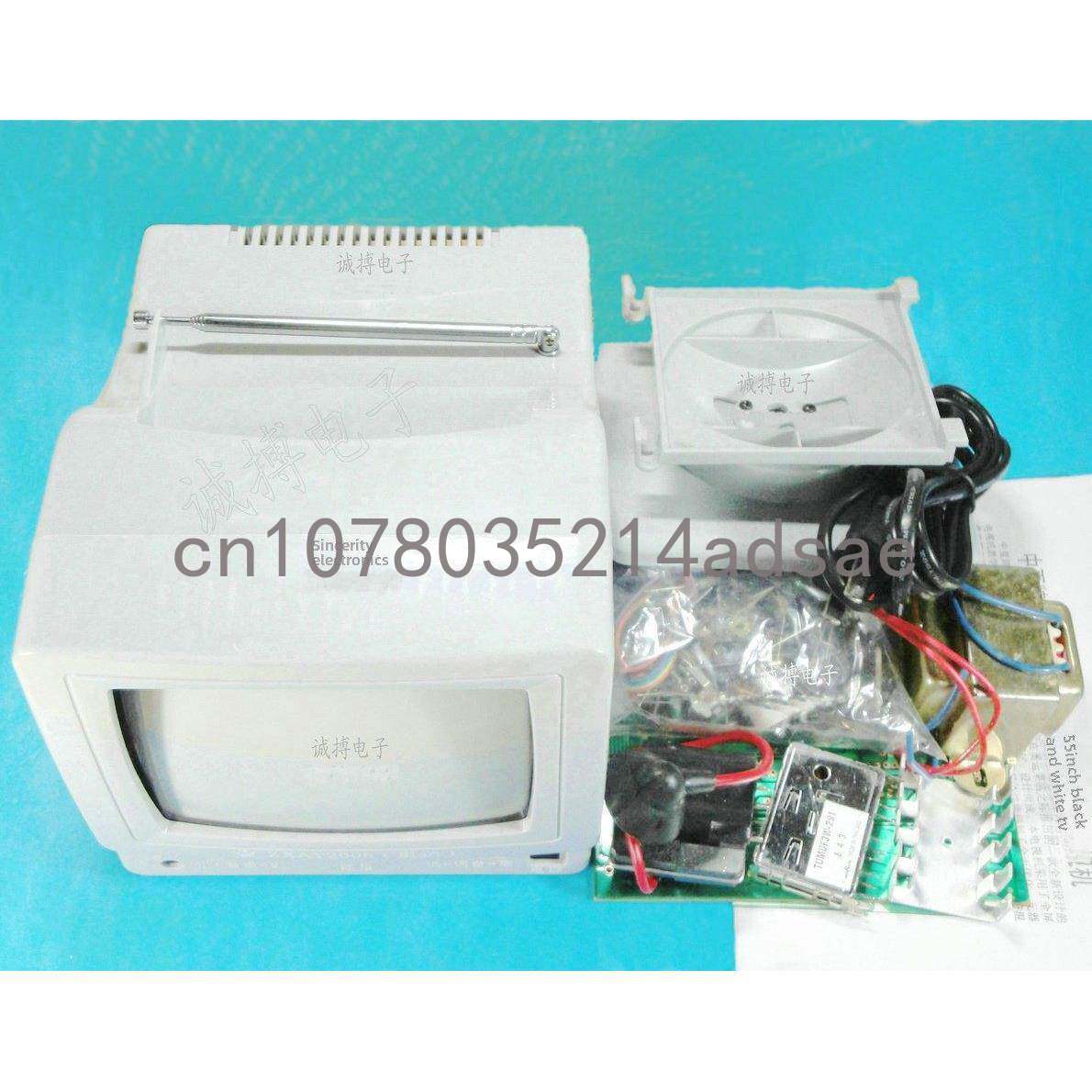 5.5インチ白黒テレビメインボードキット/部品、電子教育DI - Diy Electronics Project のレビューと価格