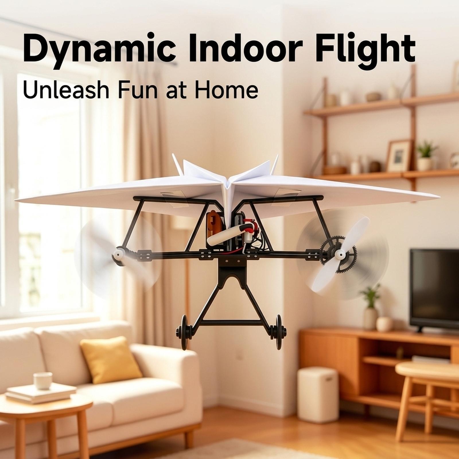 ミニRC飛行機DIYキット ABS素材 電子リモコン 紙飛行 - Diy Electronics For Kids のレビューと価格