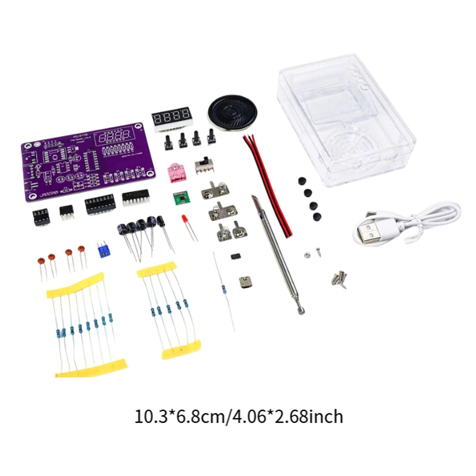 FMラジオキット 電子はんだ付け趣味キット DIY学校プロジ - Diy Electronics Projects For Adults のレビューと価格