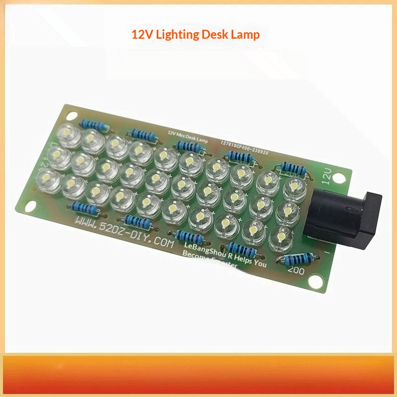 12V照明デスクランプ電子DIYキット回路基板はんだ付け練習 - Diy Electronics Desk のレビューと価格