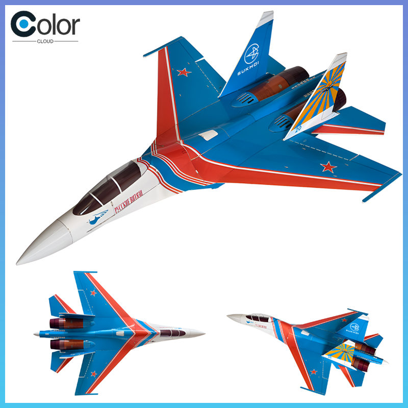 Su-27 ダクトファンRC戦闘機 デュアル30mm EDF - Diy Electronics For Kids のレビューと価格