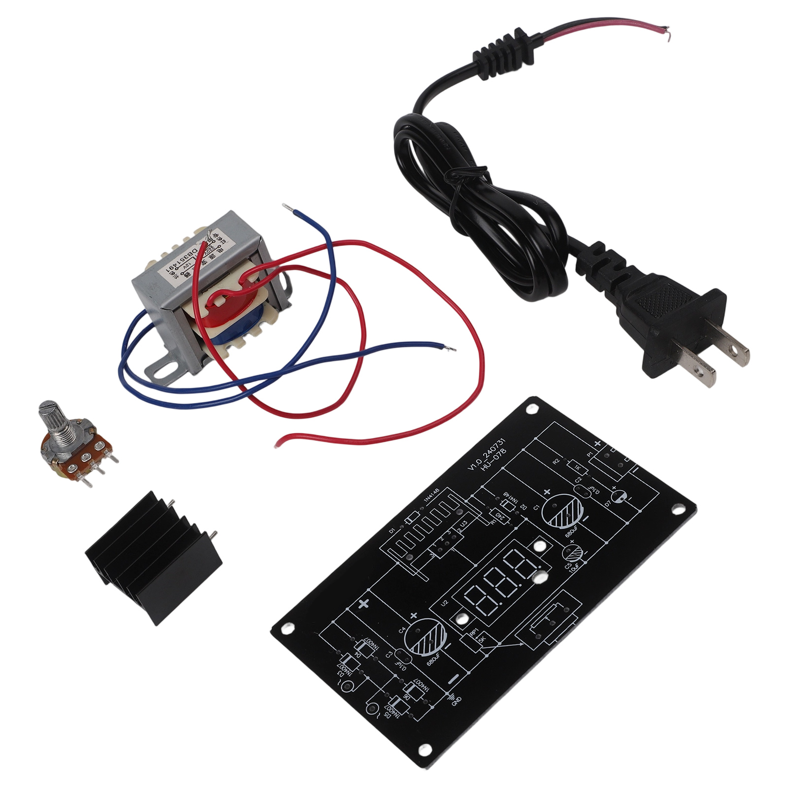 LM317 電圧レギュレータ電源ボードキット DIY 調整可 - Learn Diy Electronics のレビューと価格