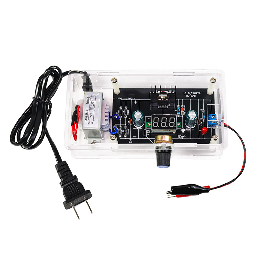 LM317 電圧レギュレータ電源ボードキット DIY 調整可 - Learn Diy Electronics のレビューと価格