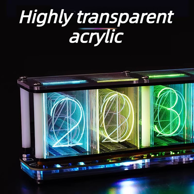 グローチューブ時計キット DIY 電子デジタル時計 ルーズパ - Diy Electronics Desk のレビューと価格