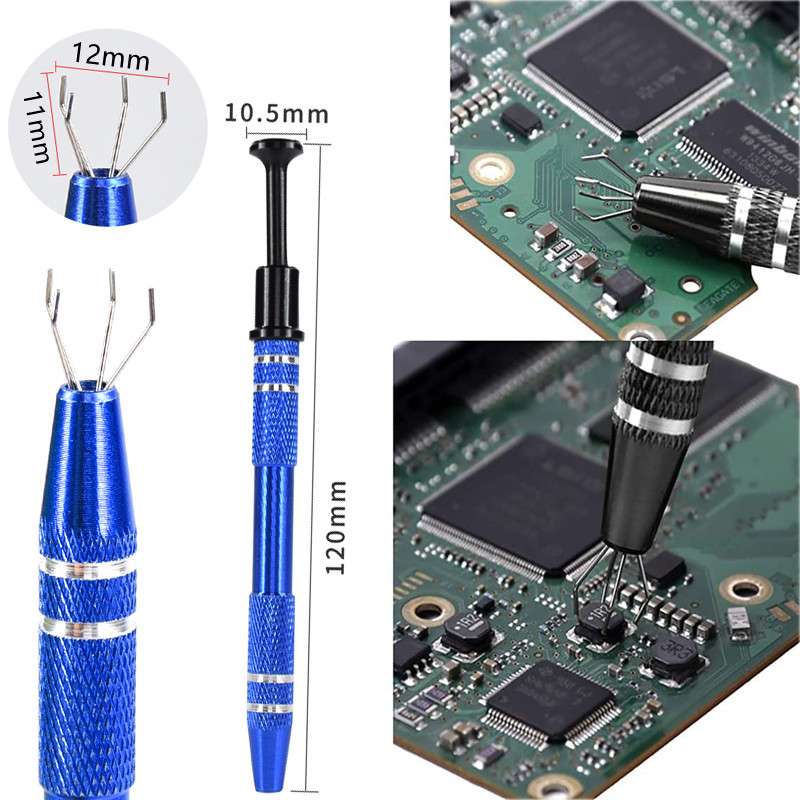 4プロングICチッププラー抽出器精密小型部品グラバーピックア - Ic Chip Puller のレビューと価格