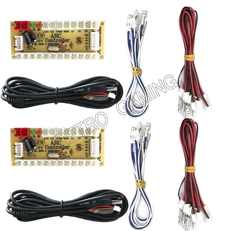 PC USB ゼロ遅延エンコーダ回路基板キット Led プッ - Diy Electronics Game のレビューと価格