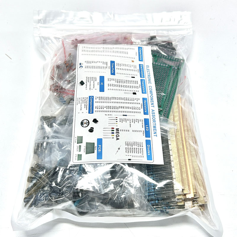 1818 個 DIY 電子部品キット詰め合わせ抵抗器ポテンシ - Capacitor Kit Assortment のレビューと価格
