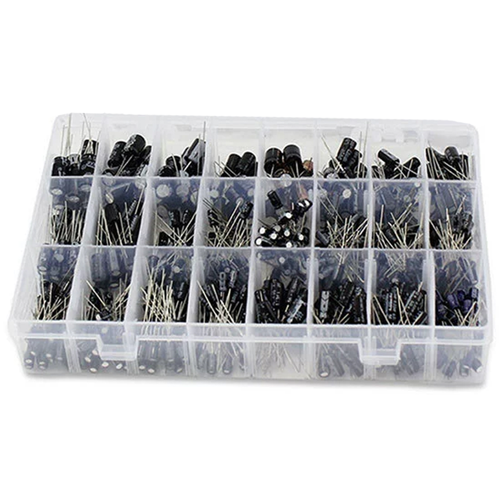 24種類500個入り電解コンデンサ詰め合わせキット0.1uF - Capacitor Kit Assortment のレビューと価格