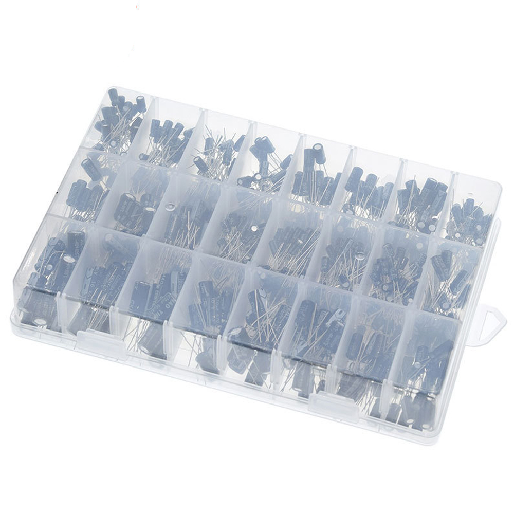 24種類500個入り電解コンデンサ詰め合わせキット0.1uF - Capacitor Kit Assortment のレビューと価格