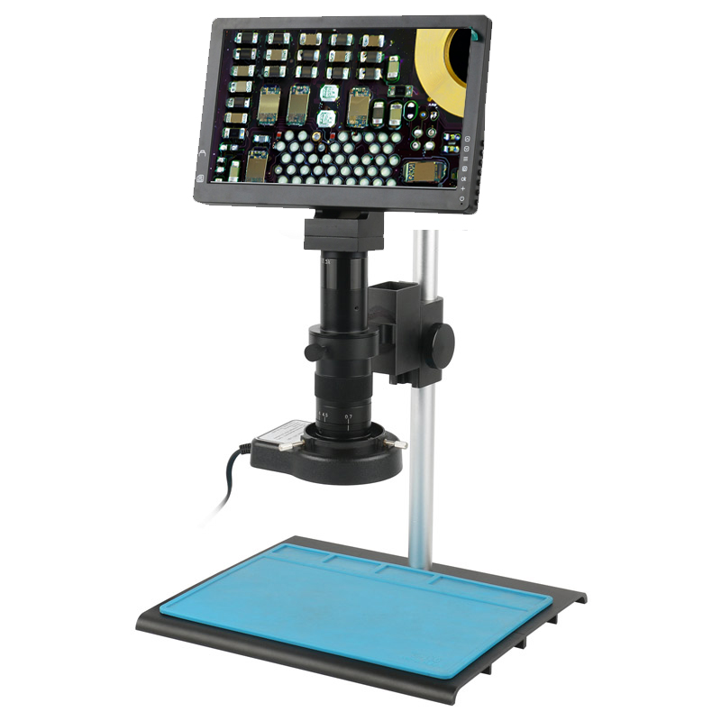 180倍 12MP 9インチ液晶ディスプレイ デジタルモニタ - Diy Electronics Microscope のレビューと価格