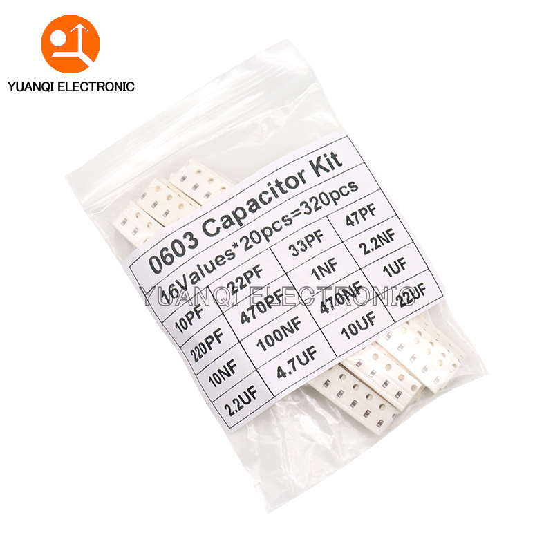 SMDコンデンサ各種キット、静電容量セット、100nf、0. - Capacitor Kit Assortment のレビューと価格