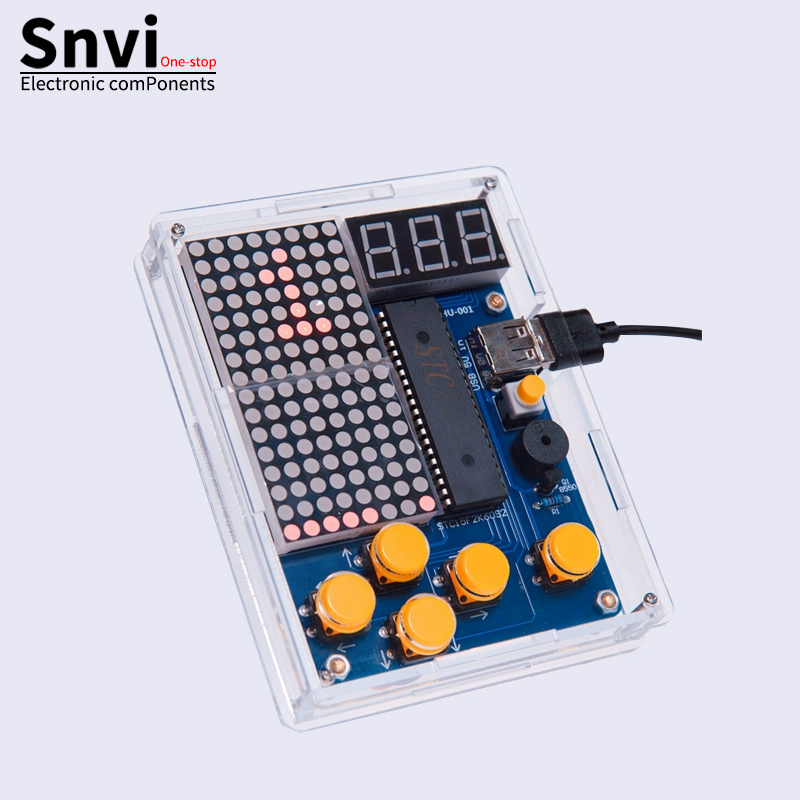 Snvi DIY ピクセルゲームコンソールキット 51 MC - Diy Electronics For Kids のレビューと価格