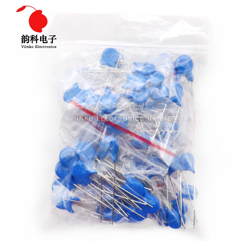 セラミックコンデンサキット,高電圧,2kv,102k,152 - Capacitor Kit Assortment のレビューと価格