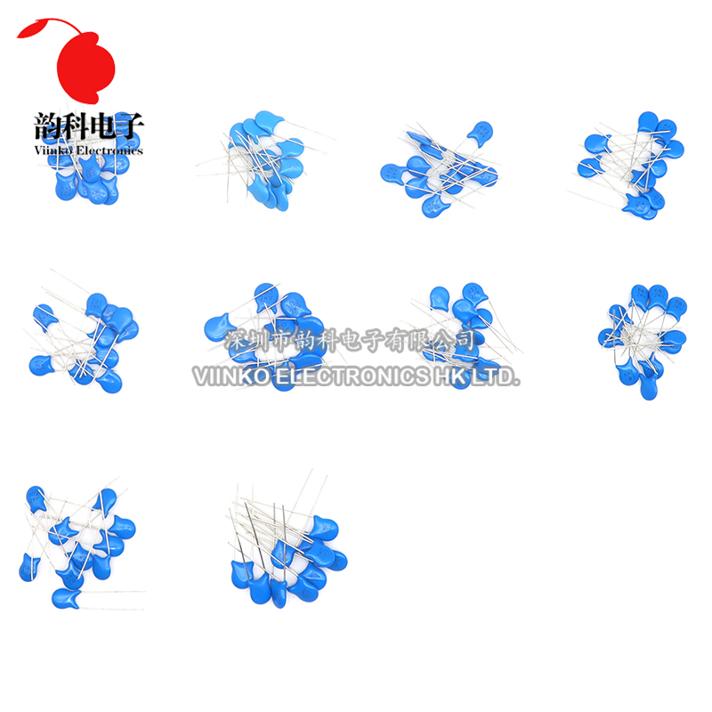 セラミックコンデンサキット,高電圧,2kv,102k,152 - Capacitor Kit Assortment のレビューと価格