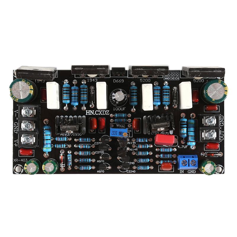 1PC 200W 1943 + 5200 ハイモノパワーチュ - Learn Diy Electronics のレビューと価格