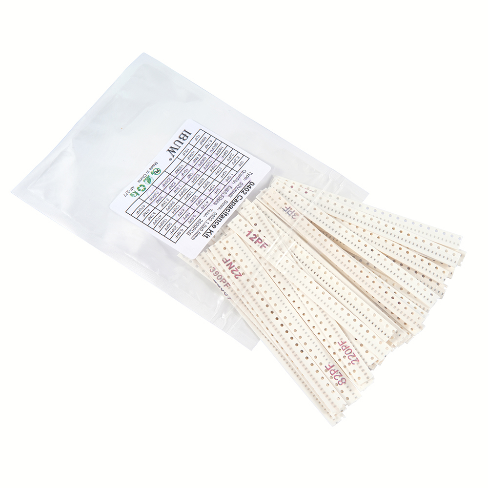 0402 smdセラミックコンデンサ各種キット1pF〜10u - Capacitor Kit Assortment のレビューと価格